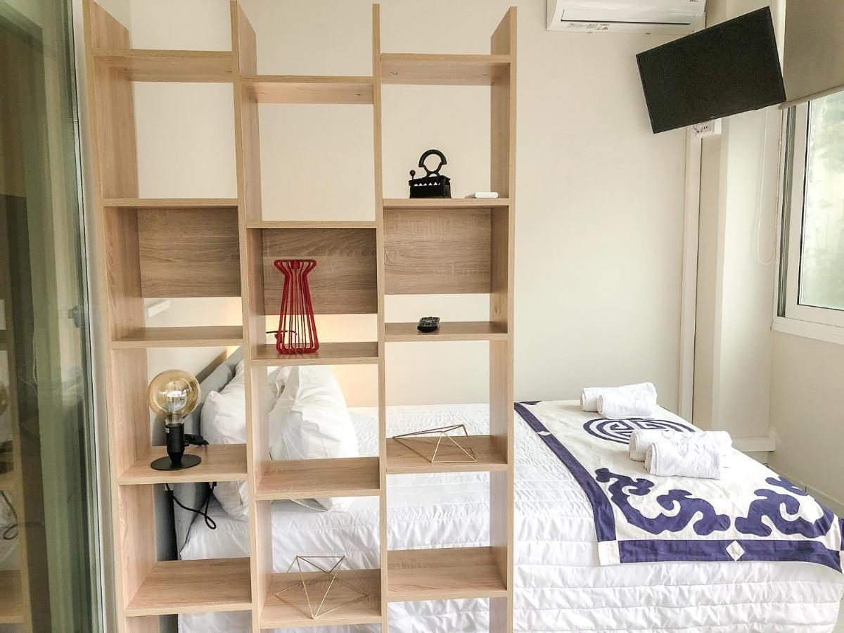 חאניה Sofia City Beach Apt. Nea Chora Chania מראה חיצוני תמונה