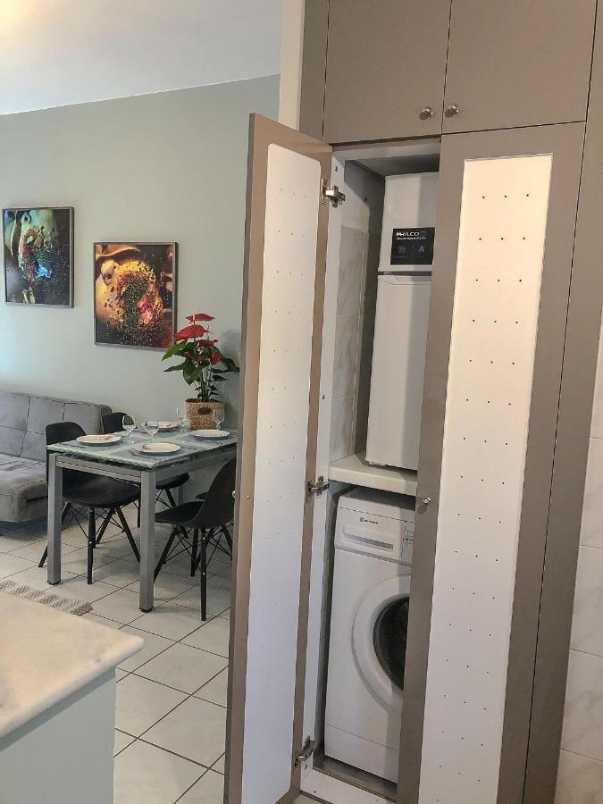 חאניה Sofia City Beach Apt. Nea Chora Chania מראה חיצוני תמונה