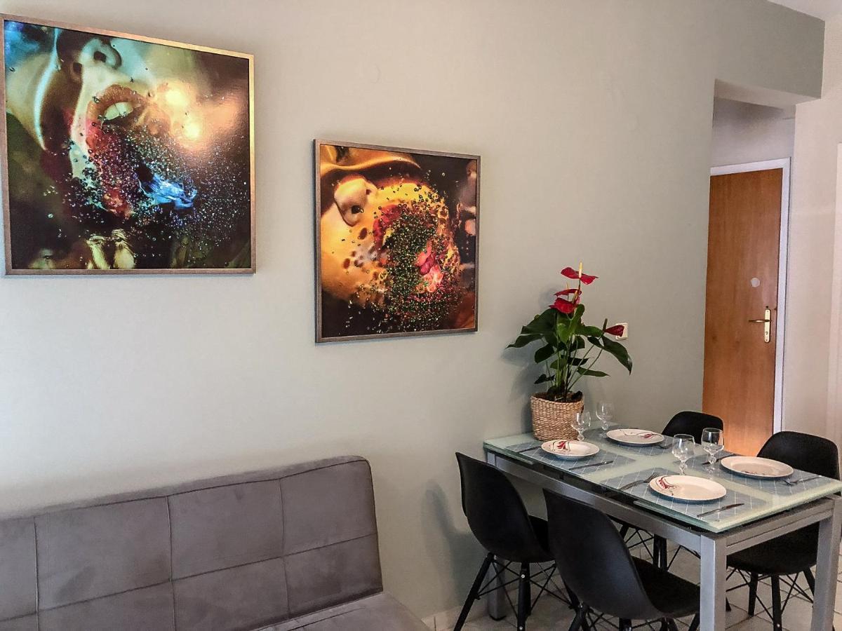 חאניה Sofia City Beach Apt. Nea Chora Chania מראה חיצוני תמונה