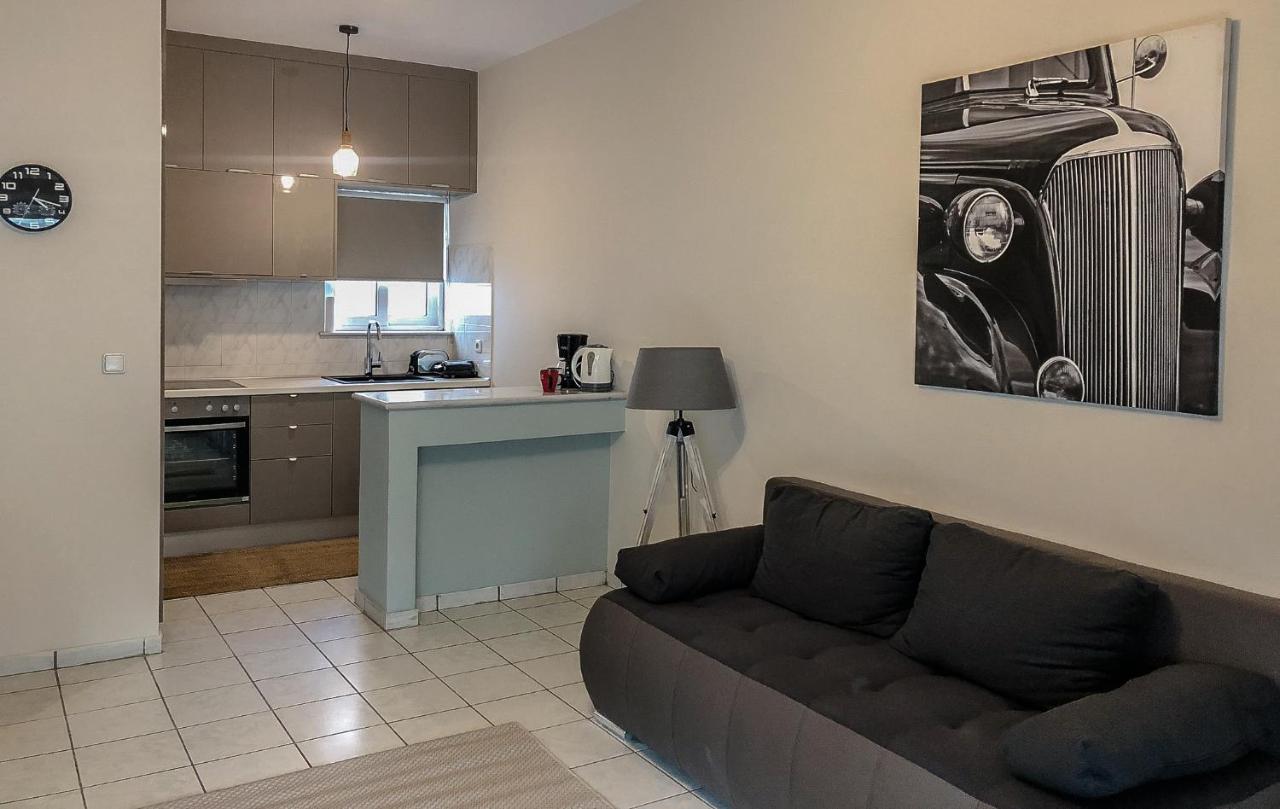 חאניה Sofia City Beach Apt. Nea Chora Chania מראה חיצוני תמונה