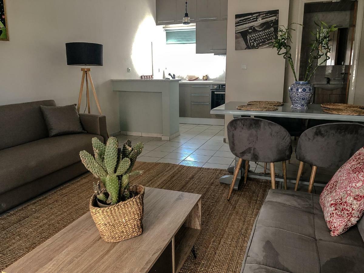 חאניה Sofia City Beach Apt. Nea Chora Chania מראה חיצוני תמונה
