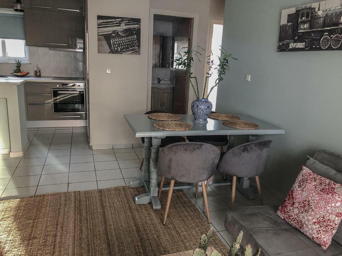 חאניה Sofia City Beach Apt. Nea Chora Chania מראה חיצוני תמונה