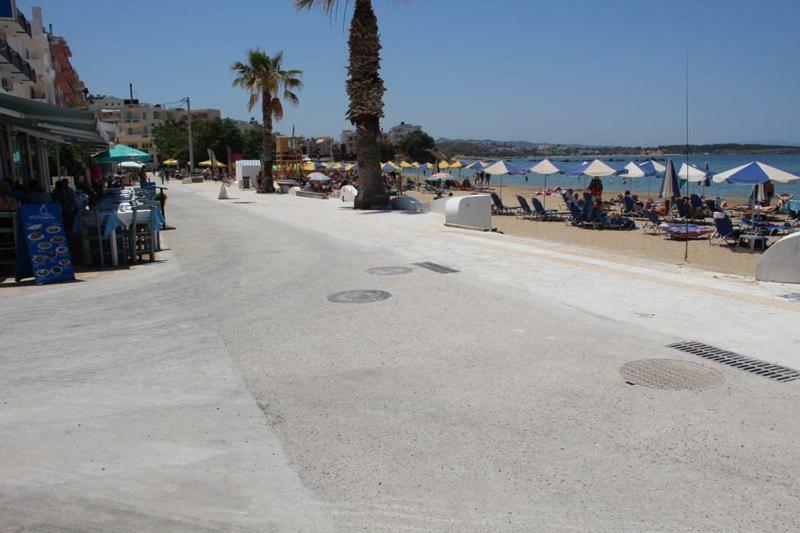 חאניה Sofia City Beach Apt. Nea Chora Chania מראה חיצוני תמונה