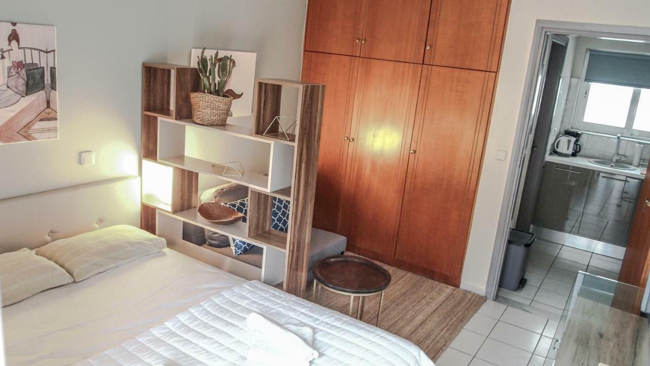חאניה Sofia City Beach Apt. Nea Chora Chania מראה חיצוני תמונה