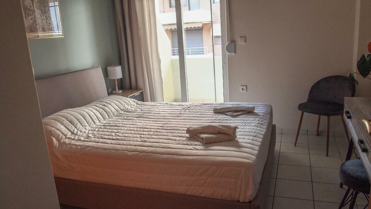 חאניה Sofia City Beach Apt. Nea Chora Chania מראה חיצוני תמונה