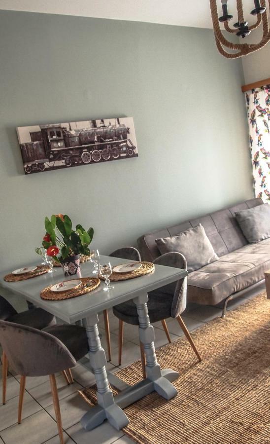 חאניה Sofia City Beach Apt. Nea Chora Chania מראה חיצוני תמונה