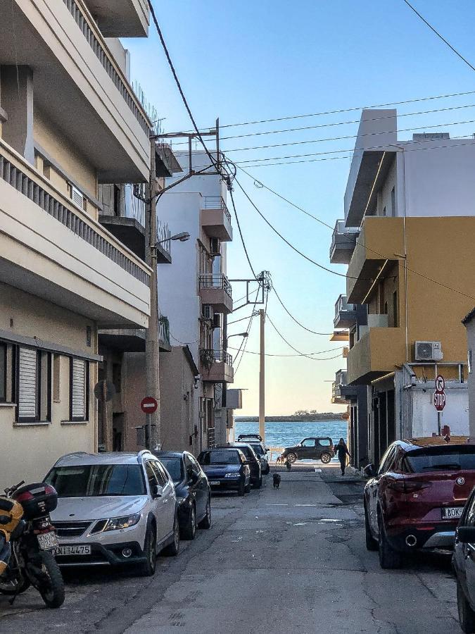 חאניה Sofia City Beach Apt. Nea Chora Chania מראה חיצוני תמונה