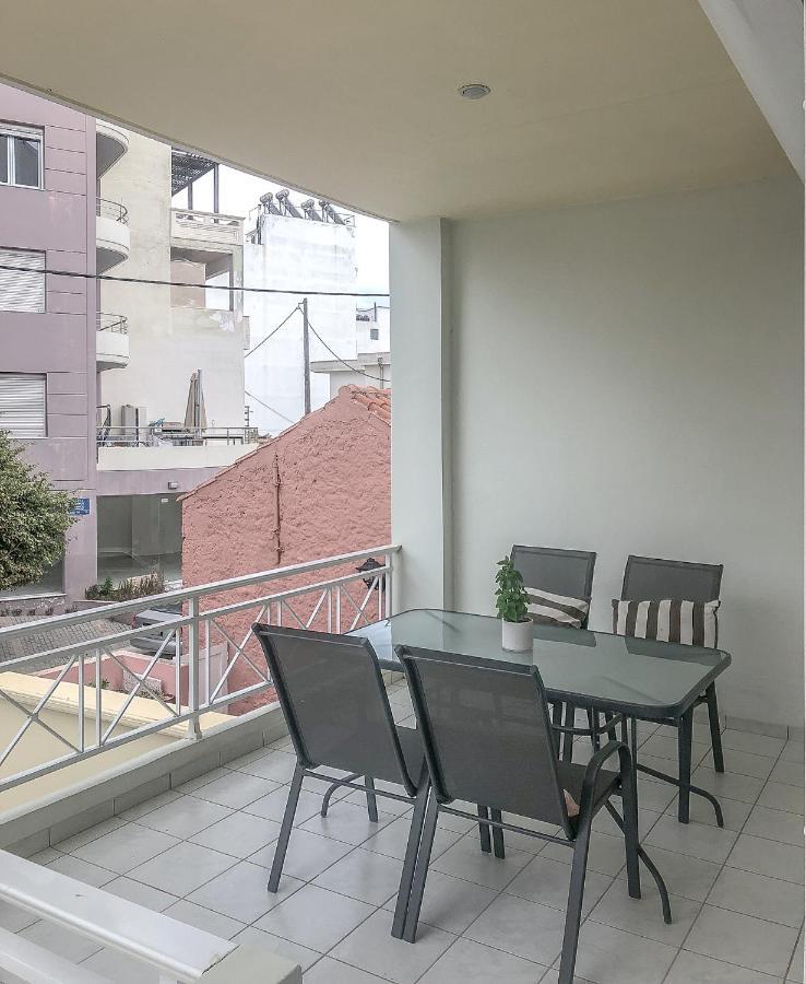 חאניה Sofia City Beach Apt. Nea Chora Chania מראה חיצוני תמונה